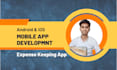 develop a responsive expense manager mobile app