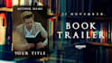 create a professional cinematic book trailer