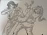 create art based on your request cartoon drawings, illustration etc