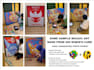 make mozaik art happy birthday video with 400 rubik cube