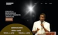 design live streaming church webpage, donation sermon
