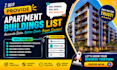 provide list of apartment buildings