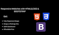 create responsive web design with html css and bootstrap