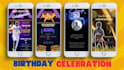 create a personalized animated birthday video