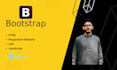 design a responsive CSS, HTML, bootstrap website in 10 hours