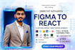 transform figma to reactjs nextjs frontend with deployment on vercel, netlify
