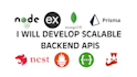 develop scalable backend and rest api using nest js or express js
