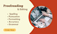 accurately proofread your book, article, or  written document