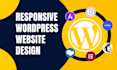 design responsive wordpress website using elementor pro