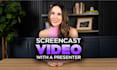create a screencast tutorial video with a real spokesperson