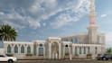 design mosque 3d interior, exterior, plainning