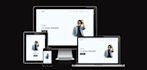do an eye catching responsive design with HTML CSS