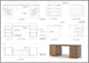 design your furniture technical drawing and 3d model rendering