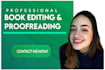 proofread and copy edit your books, english text, novels and articles