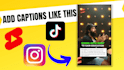 edit shorts, tiktoks and reels with engaging captions