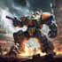 make a unique gundam character art