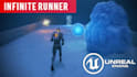 create a professional endless runner 3d game in unity
