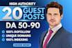 do dofollow guest post and high da guest posting with seo dofollow backlinks