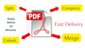 compress,merge and split PDF
