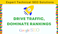 do technical on page seo, expert ai geo for shopify, wordpress, wix, squarespace