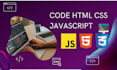 code HTML CSS sass scss and javascript jquery