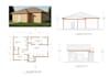 draw architectural 2d floor plans, house plans and building drawings in autocad
