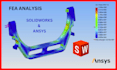 perform finite element analysis fea on solidworks and ansys