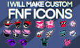 draw custom friday night funkin icons for your mod