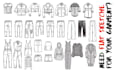do fashion flat sketches for your garment