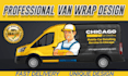 do vehicle wrap design, van wrap design, car wrap , van wrap