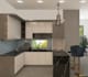 design a kitchen and give photorealistic render by 3ds max