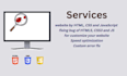 fix bug HTML, CSS and javascript code