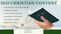 create faith based canva templates, flyers, and brochures