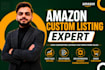 create amazon custom listings and personalization variations