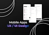 design your mobile application UX UI design