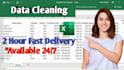 do data cleaning under 2 hours