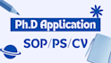 revise your statement of purpose and CV for phd applications