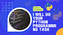 do your python programming task