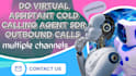 do virtual assistant cold calling agent, sdr, outbound calls,2d 3d avatar agent