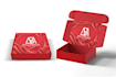 do box design, mailer subscription box design and 3d mockup