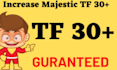 increase majestic trust flow tf 40 plus with high quality backlinks