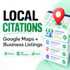 create local citations and google maps business listings