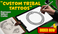 design unique authentic tribal tattoos
