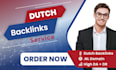 do dutch SEO backlinks with nl domain