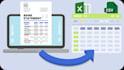 convert bank statement PDF to excel, CSV, or google sheets
