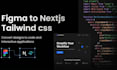 convert figma to nextjs website with tailwind CSS