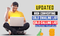 build a cold email list and cold calling verified list