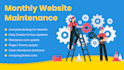 do monthly wordpress website maintenance