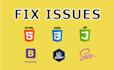 code HTML CSS javascript bootstrap jquery react redux next js and fix bug issues