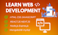 be tutor in html css, javascript, reactjs, nextjs and nodejs